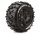 LOUISE X-Rowdy Sport-Reifen Felge schwarz 24mm TRAXXAS X-MAXX LOUT3351B